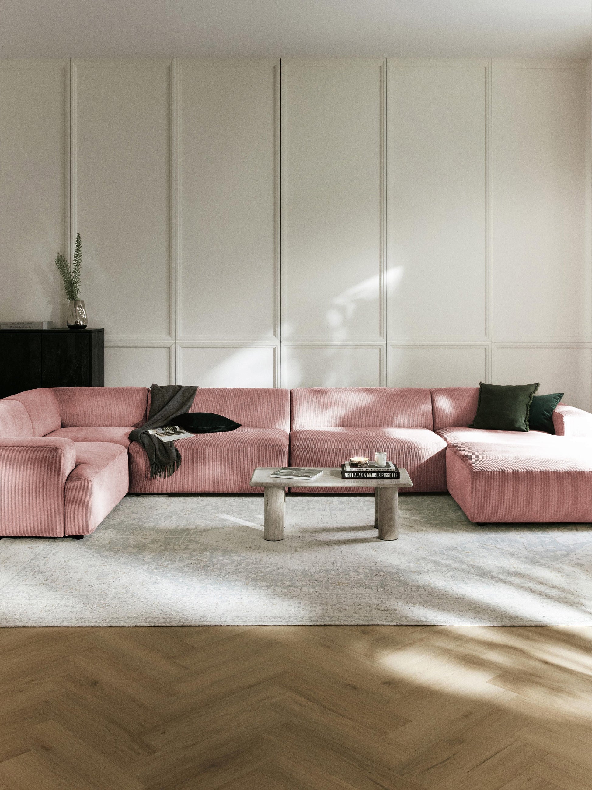 XL Cord-Sofa Melva