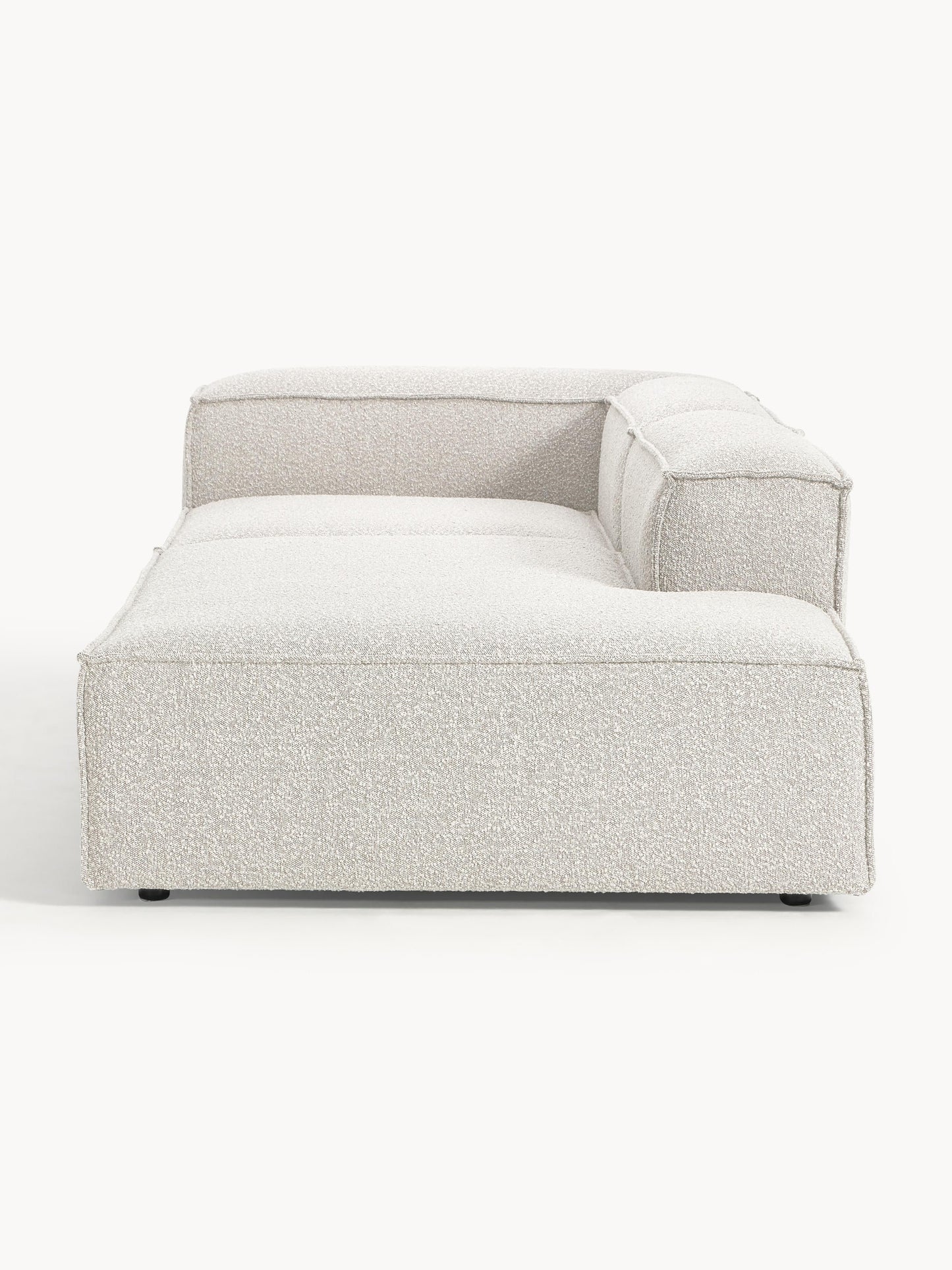 Modulare Ottomane Lennon aus Bouclé
