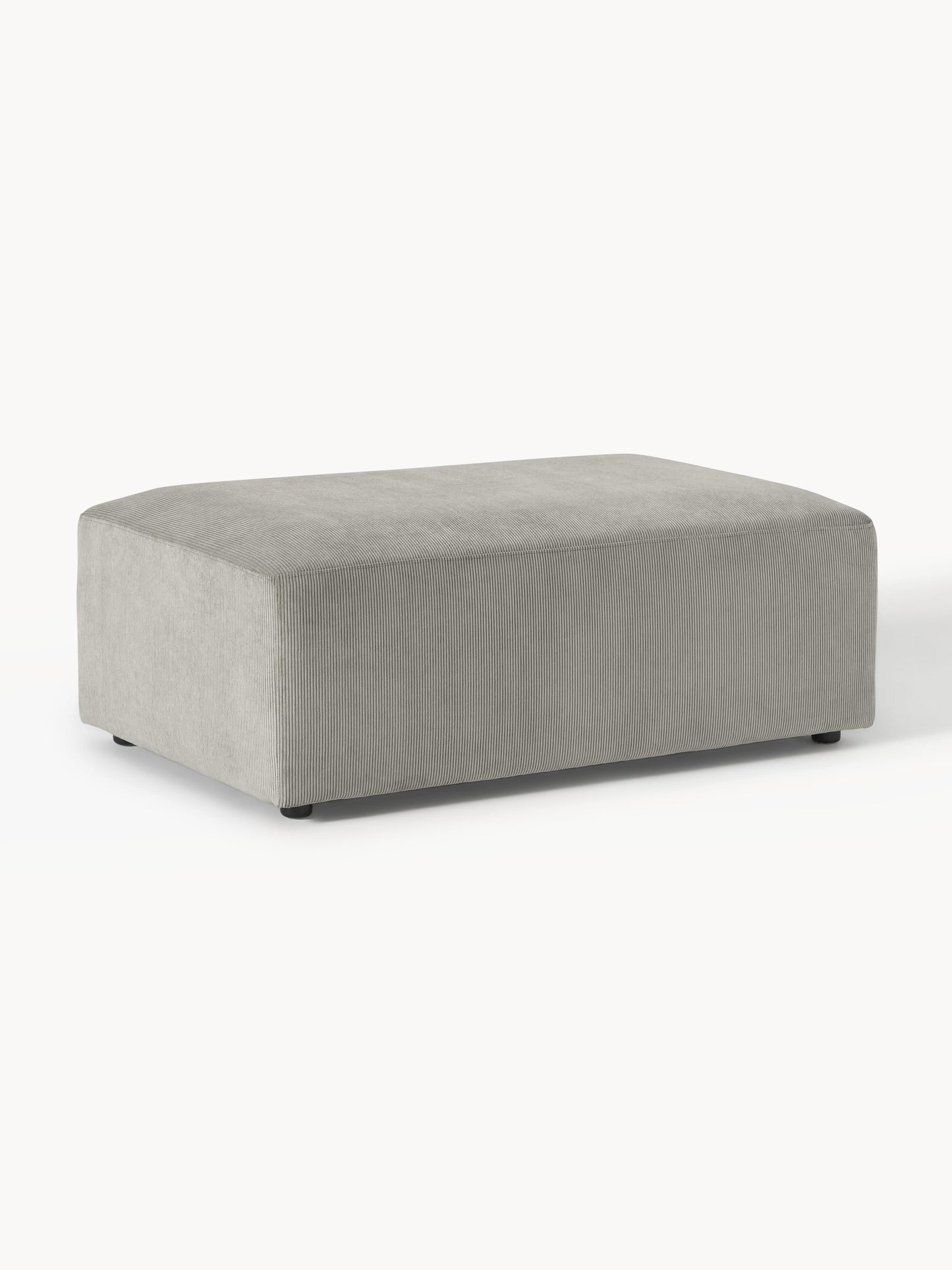 Galeriebild 1 - XL Sofa-Hocker Melva aus Cord