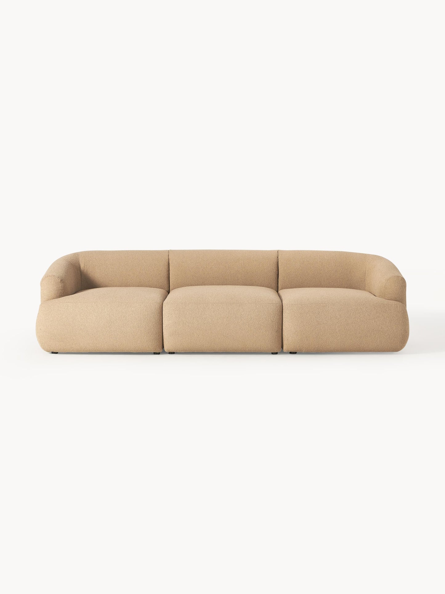 Galeriebild 1 - Modulares Bouclé-Sofa Sofia (3-Sitzer)