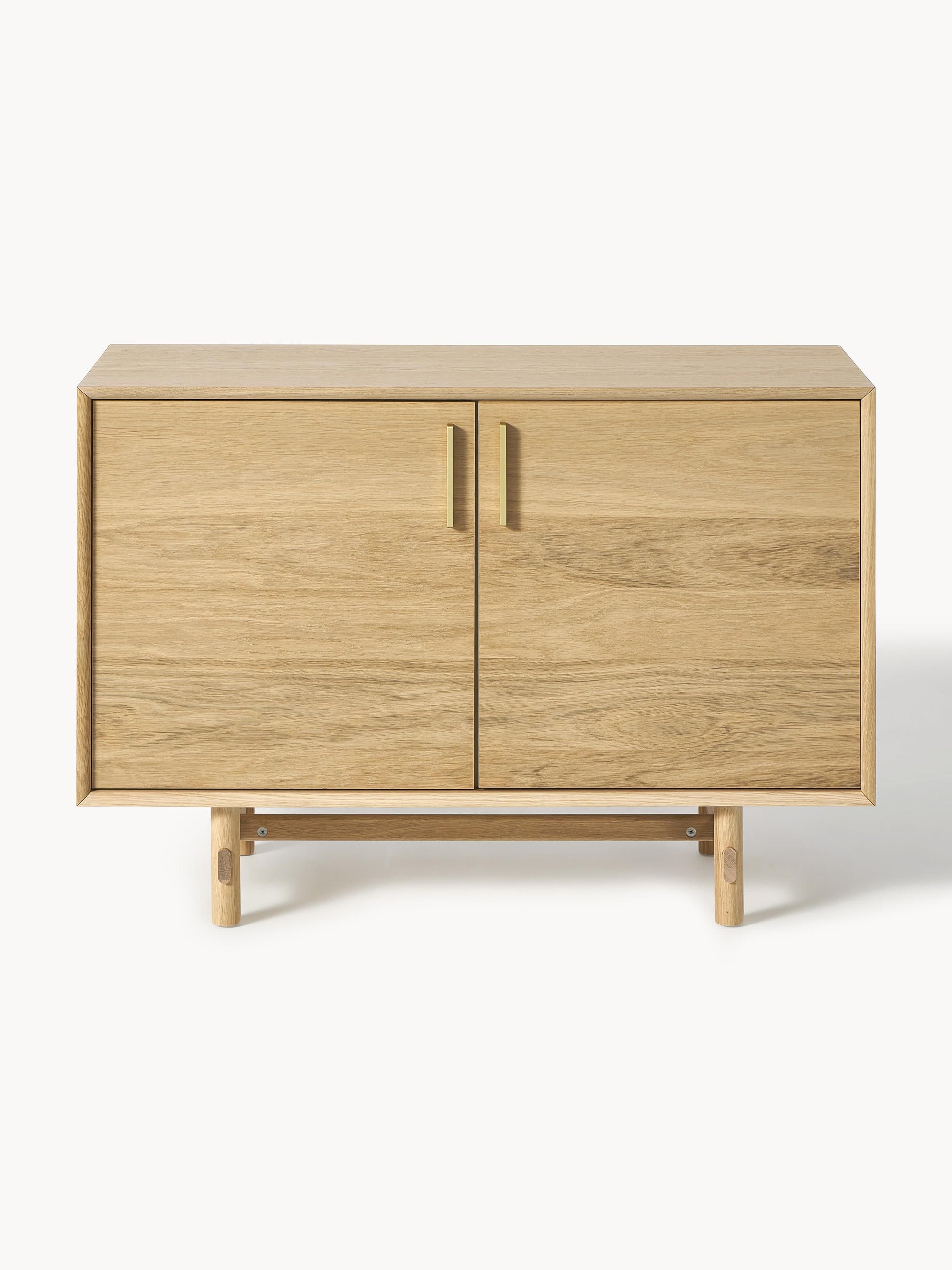 Kleines Sideboard Diana aus Eichenholz
