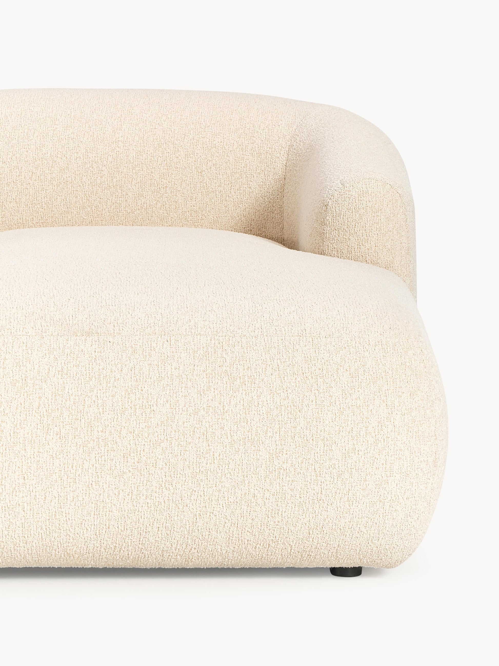 Modulares Bouclé-XL-Sofa Sofia