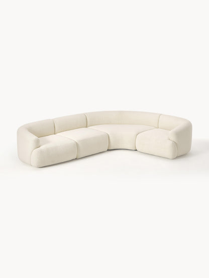 Modulares Teddy-Ecksofa Sofia (4-Sitzer)