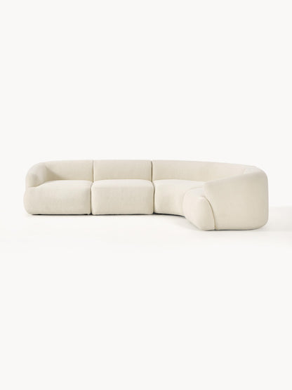 Galeriebild 1 - Modulares Teddy-Ecksofa Sofia (4-Sitzer)
