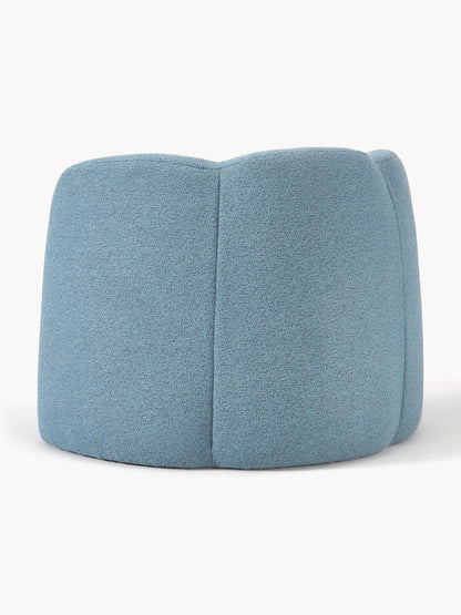 Bouclé-Loungesessel Fleur
