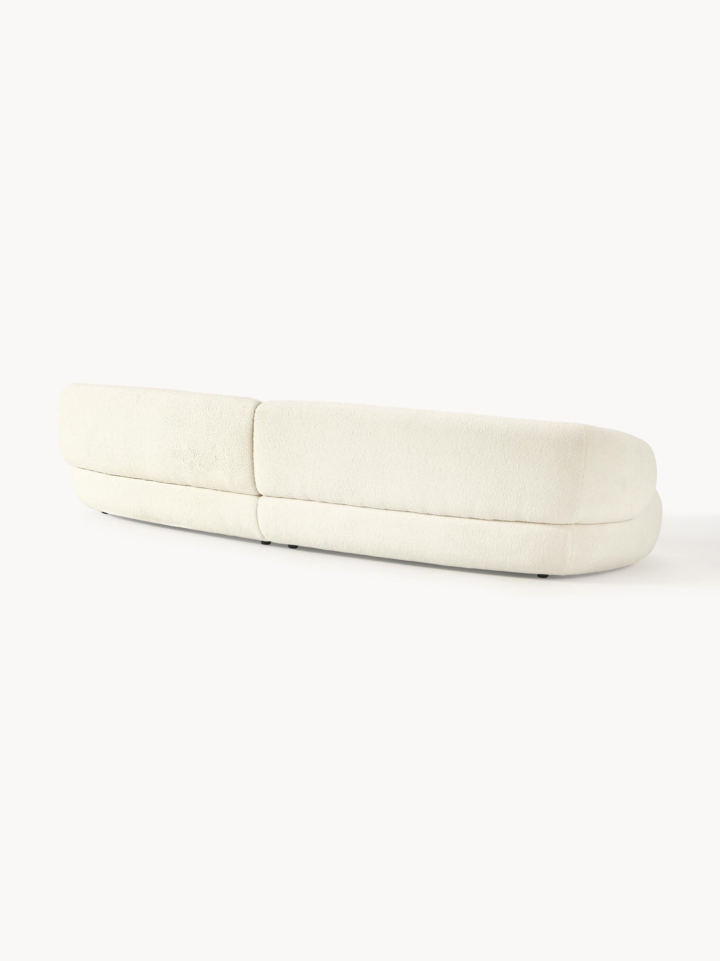Sofa Alba (4-Sitzer) aus Teddyfell