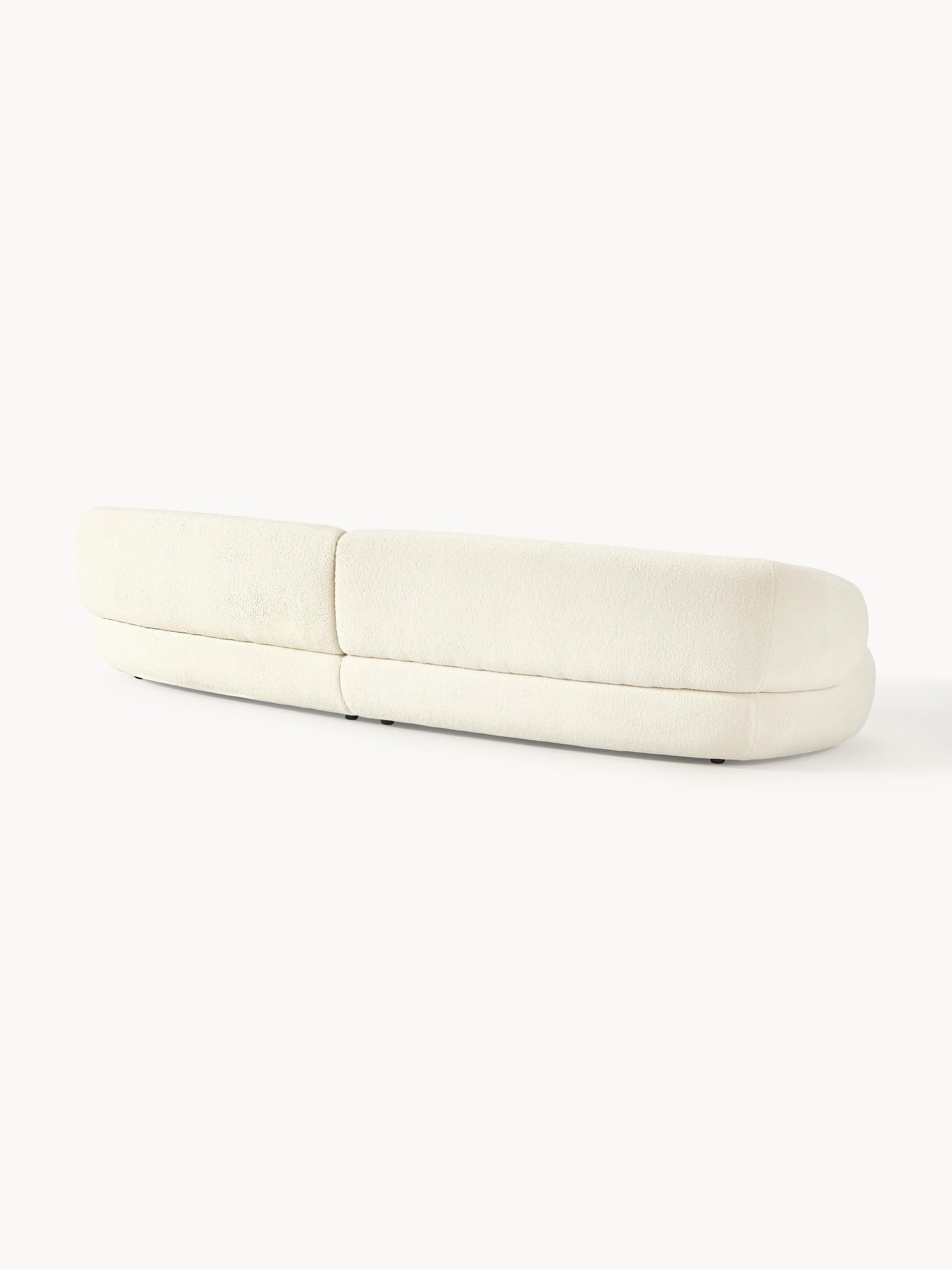 Sofa Alba (4-Sitzer) aus Teddyfell