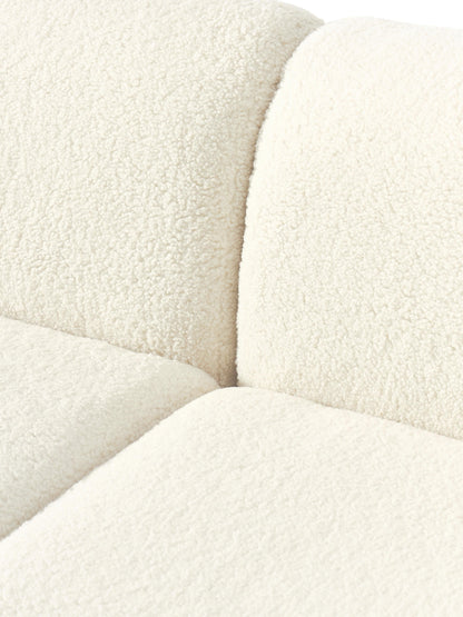 Sofa Alba (4-Sitzer) aus Teddyfell