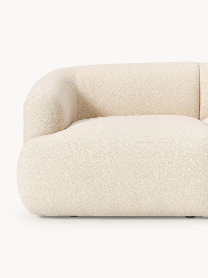 Modulares Bouclé-Ecksofa Sofia (4-Sitzer)