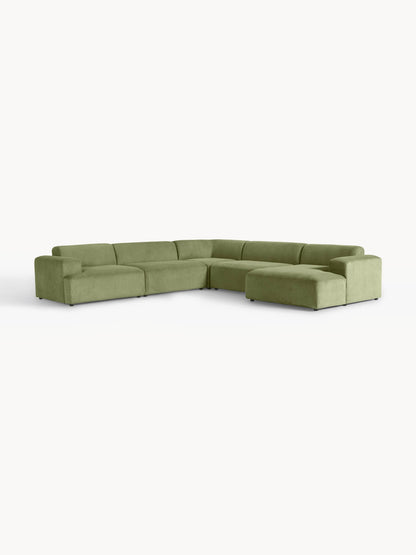 XL Cord-Ecksofa Melva