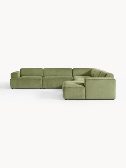 XL Cord-Ecksofa Melva