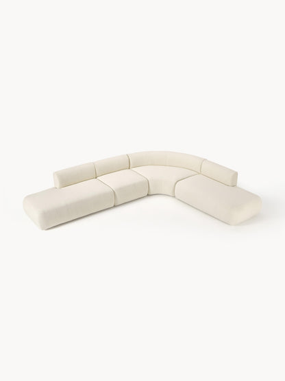 Modulares Teddy-Ecksofa Sofia (4-Sitzer)