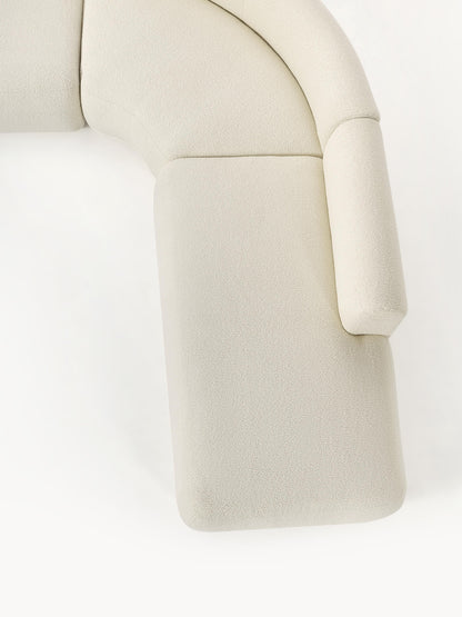 Modulares Teddy-Ecksofa Sofia (4-Sitzer)