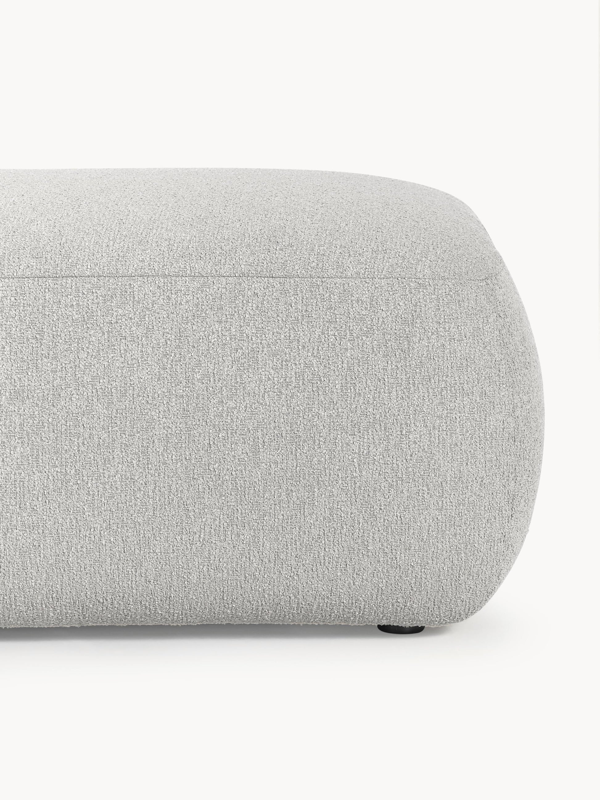 Modulare Bouclé-Chaise Sofia (2-Sitzer)