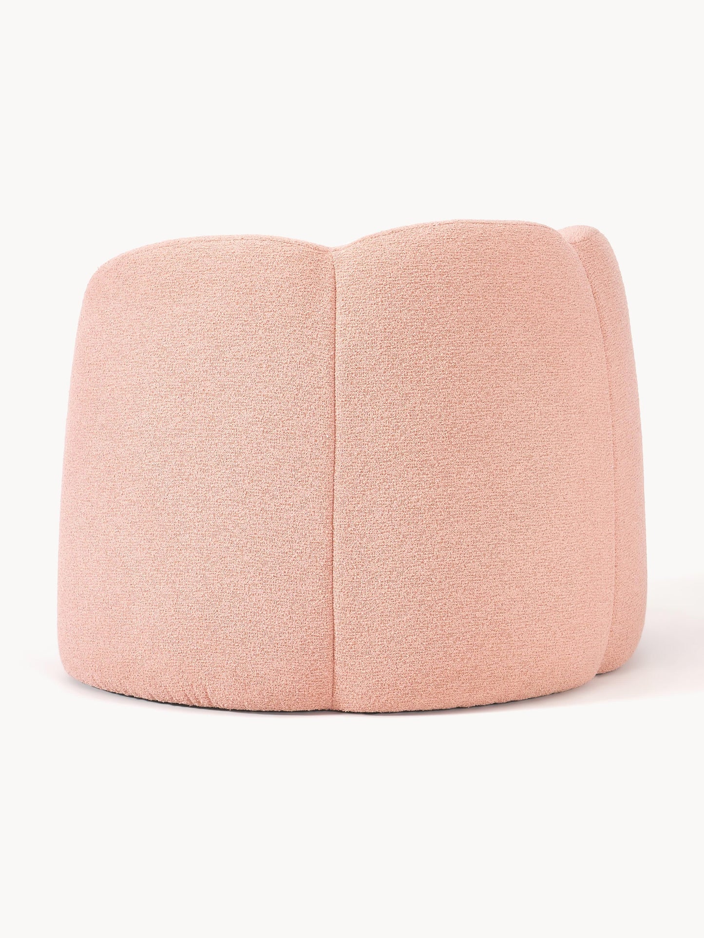 Bouclé-Loungesessel Fleur