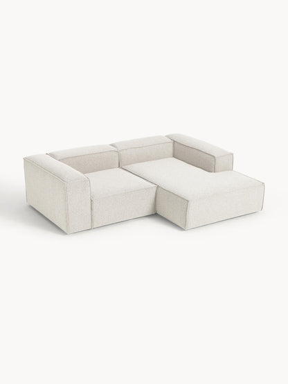 Modulares Bouclé-Ecksofa Lennon (2-Sitzer)