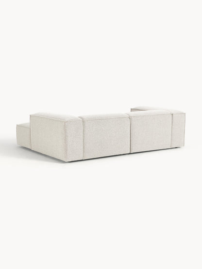 Modulares Bouclé-Ecksofa Lennon (2-Sitzer)