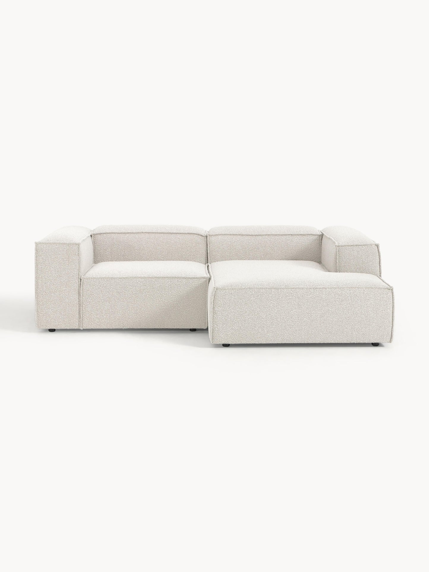 Galeriebild 1 - Modulares Bouclé-Ecksofa Lennon (2-Sitzer)