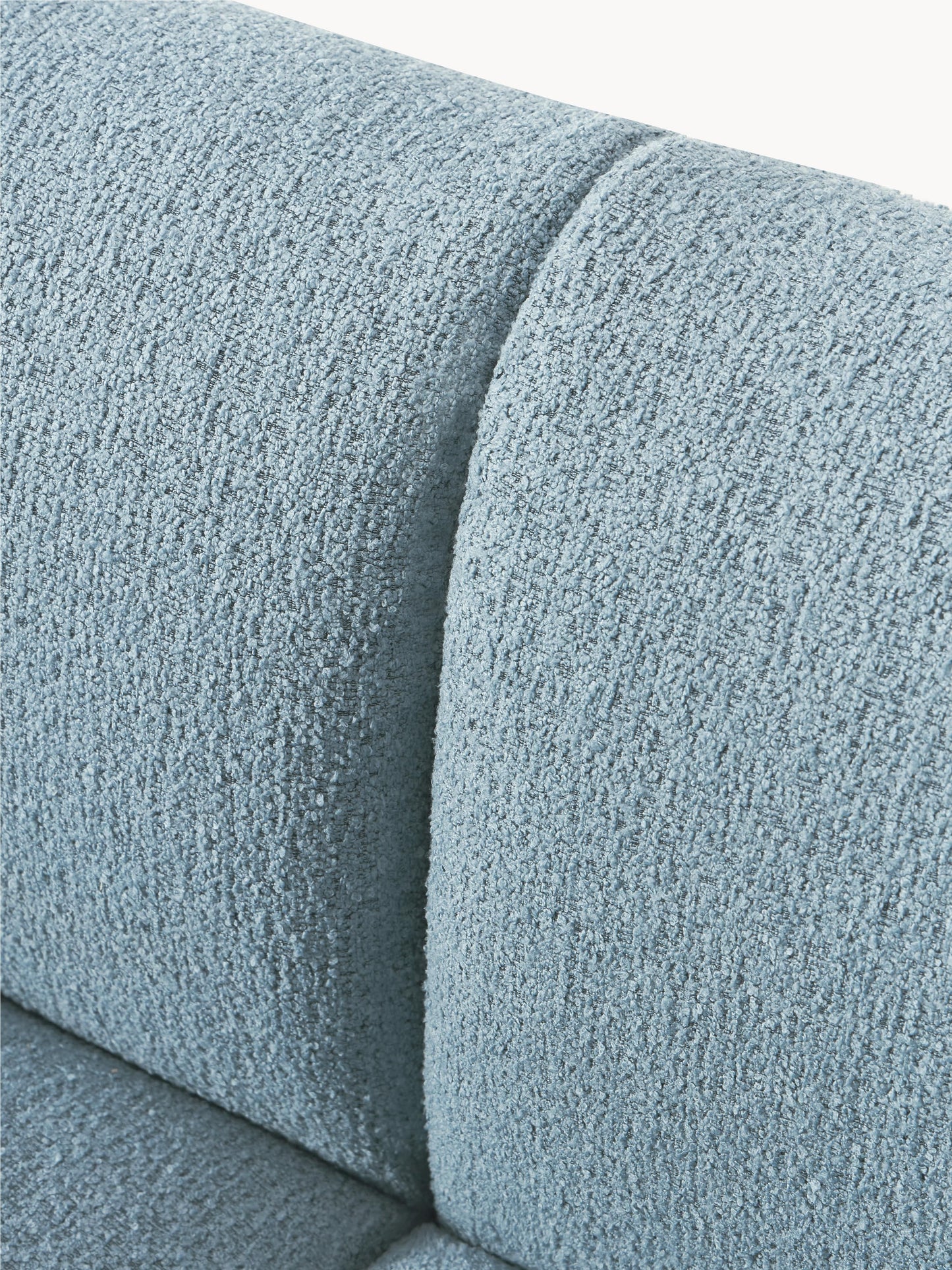 Modulares Bouclé-Ecksofa Sofia (4-Sitzer)