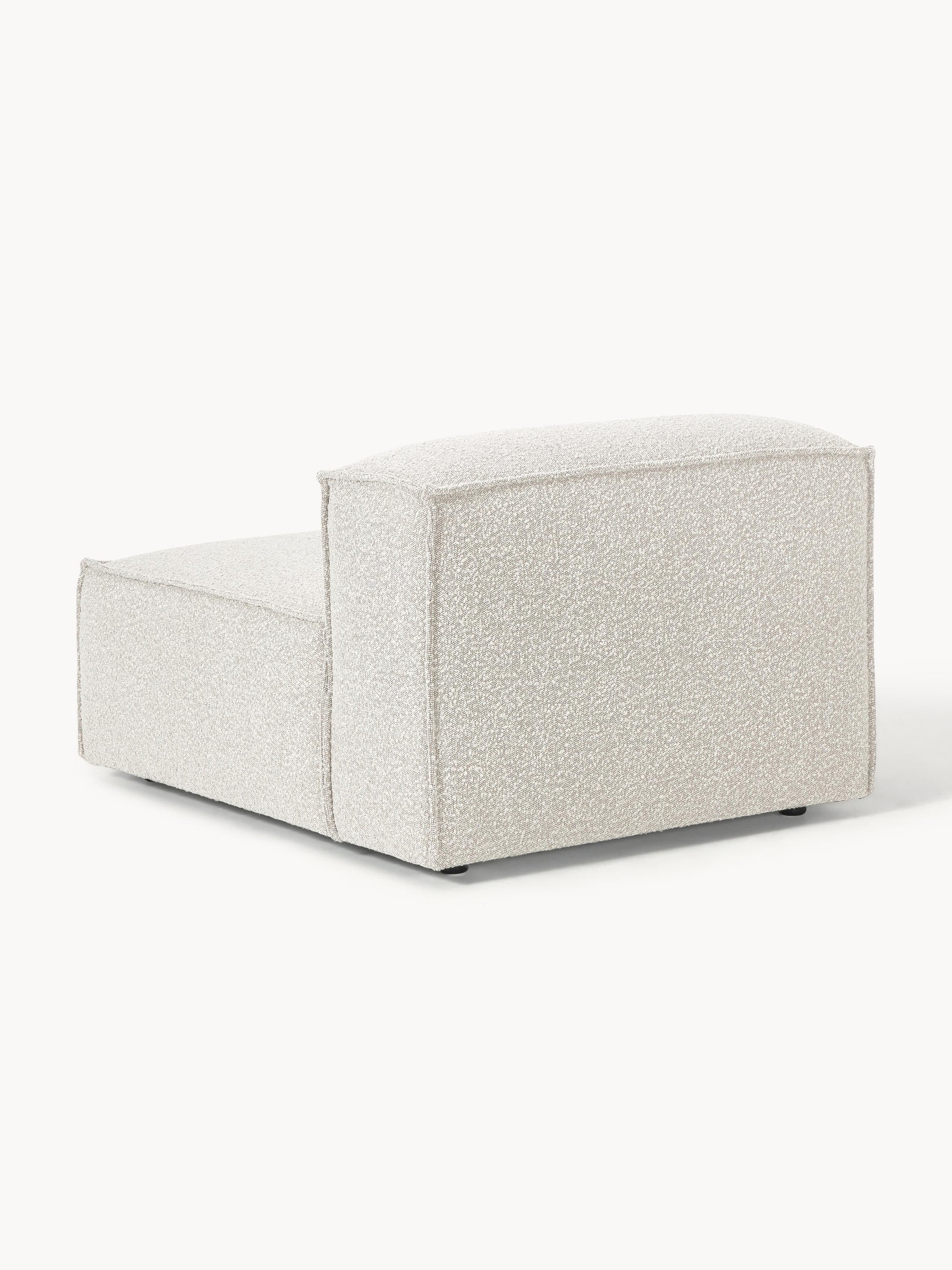 Mittelmodul Lennon aus Bouclé