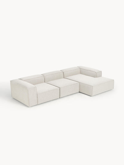 Modulares Bouclé-Ecksofa Lennon (4-Sitzer)
