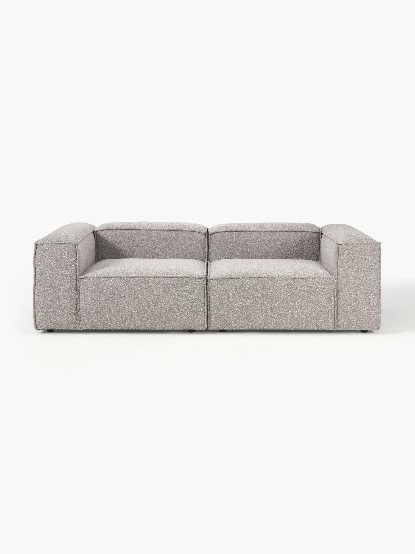 Galeriebild 1 - Modulares Sofa Lennon (3-Sitzer) aus Bouclé