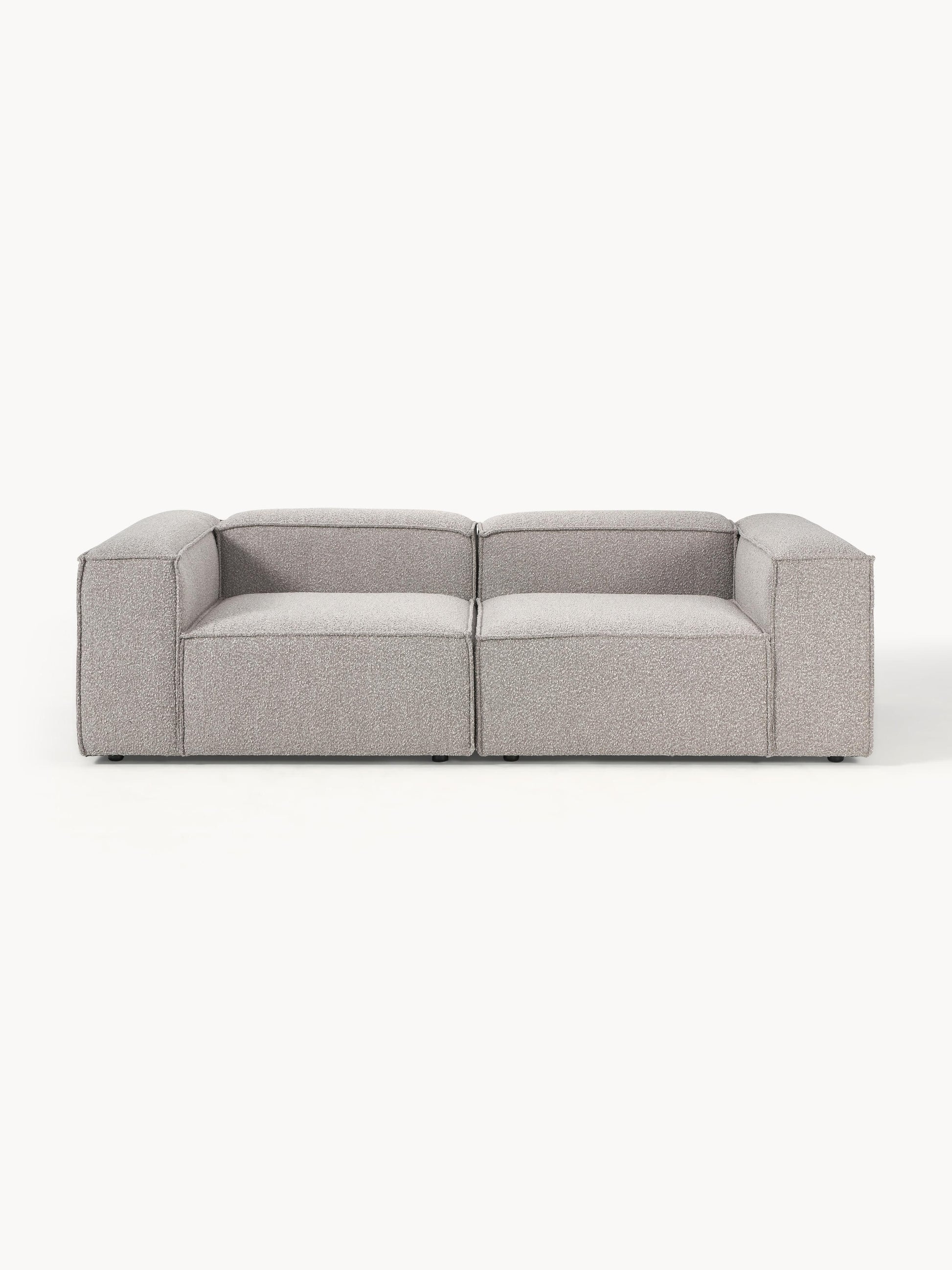 Galeriebild 1 - Modulares Sofa Lennon (3-Sitzer) aus Bouclé