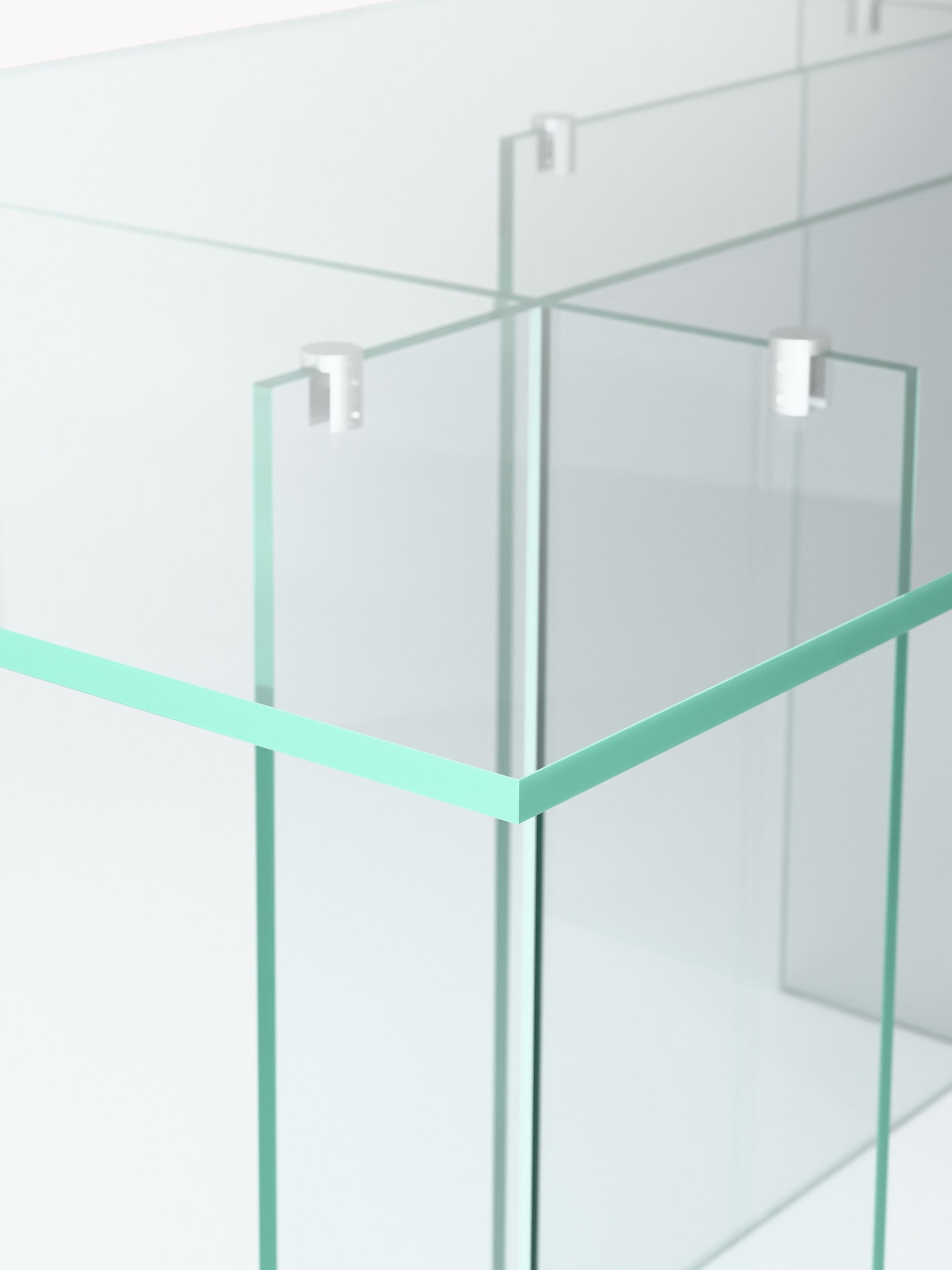 Esstisch Anouk aus Glas, 180 x 90 cm