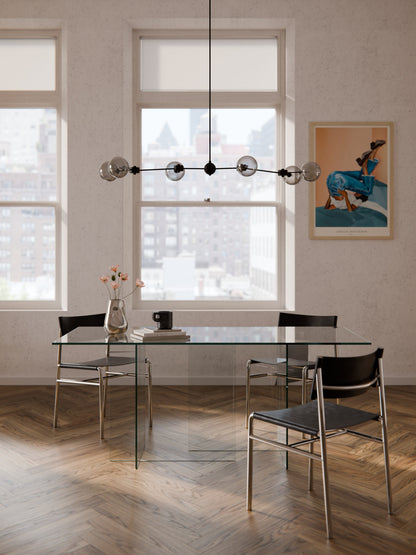 Esstisch Anouk aus Glas, 180 x 90 cm