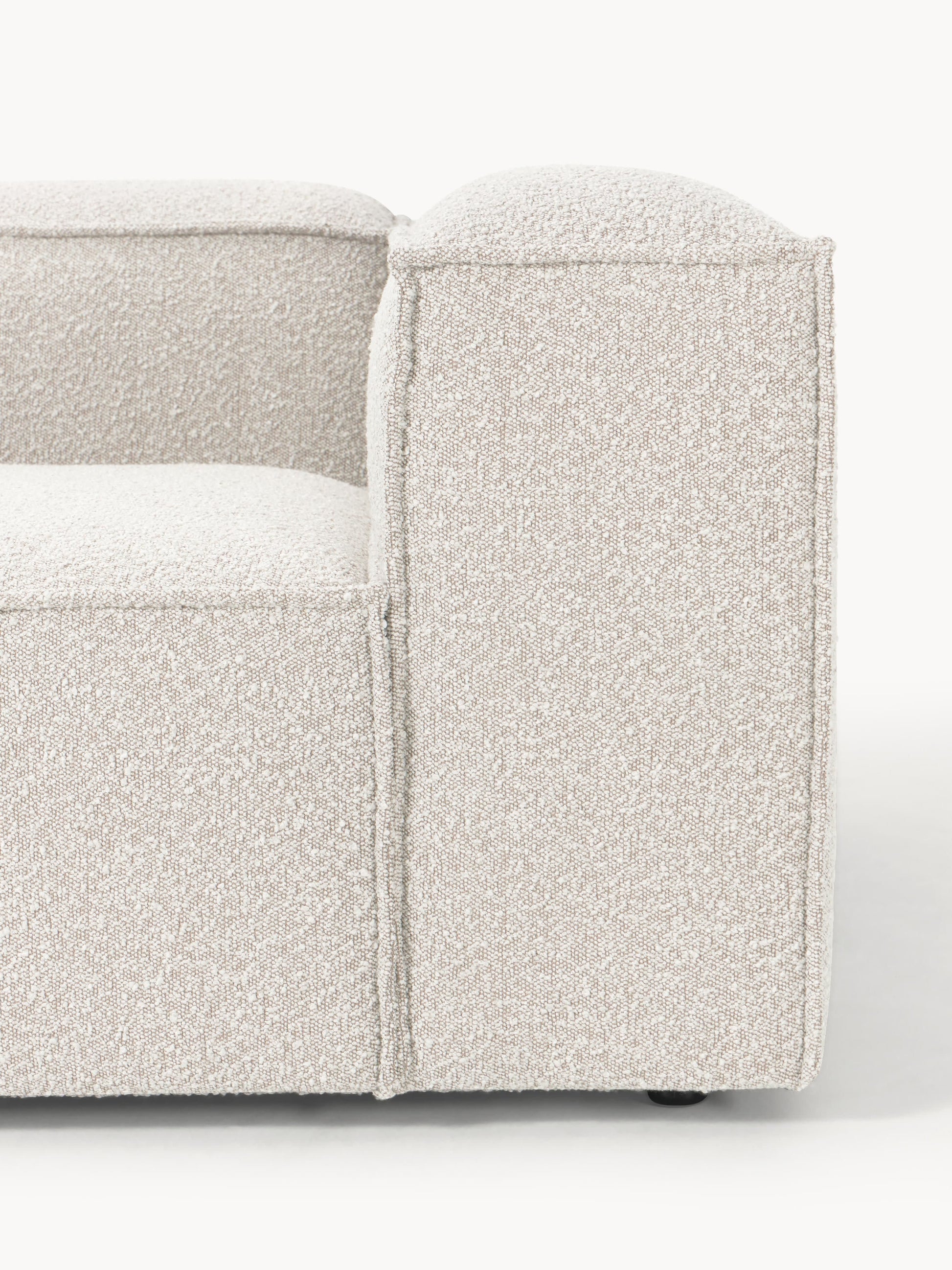 Eckmodul Lennon aus Bouclé