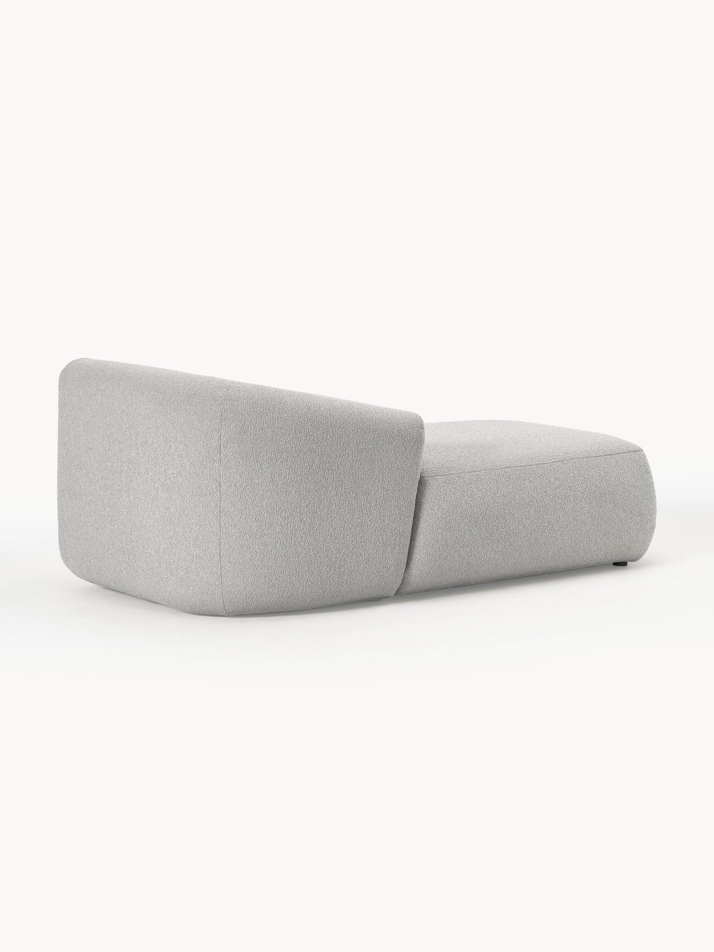 Bouclé-Chaise-Eckmodul Sofia