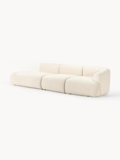 Modulare Bouclé-Chaise Sofia (2-Sitzer)