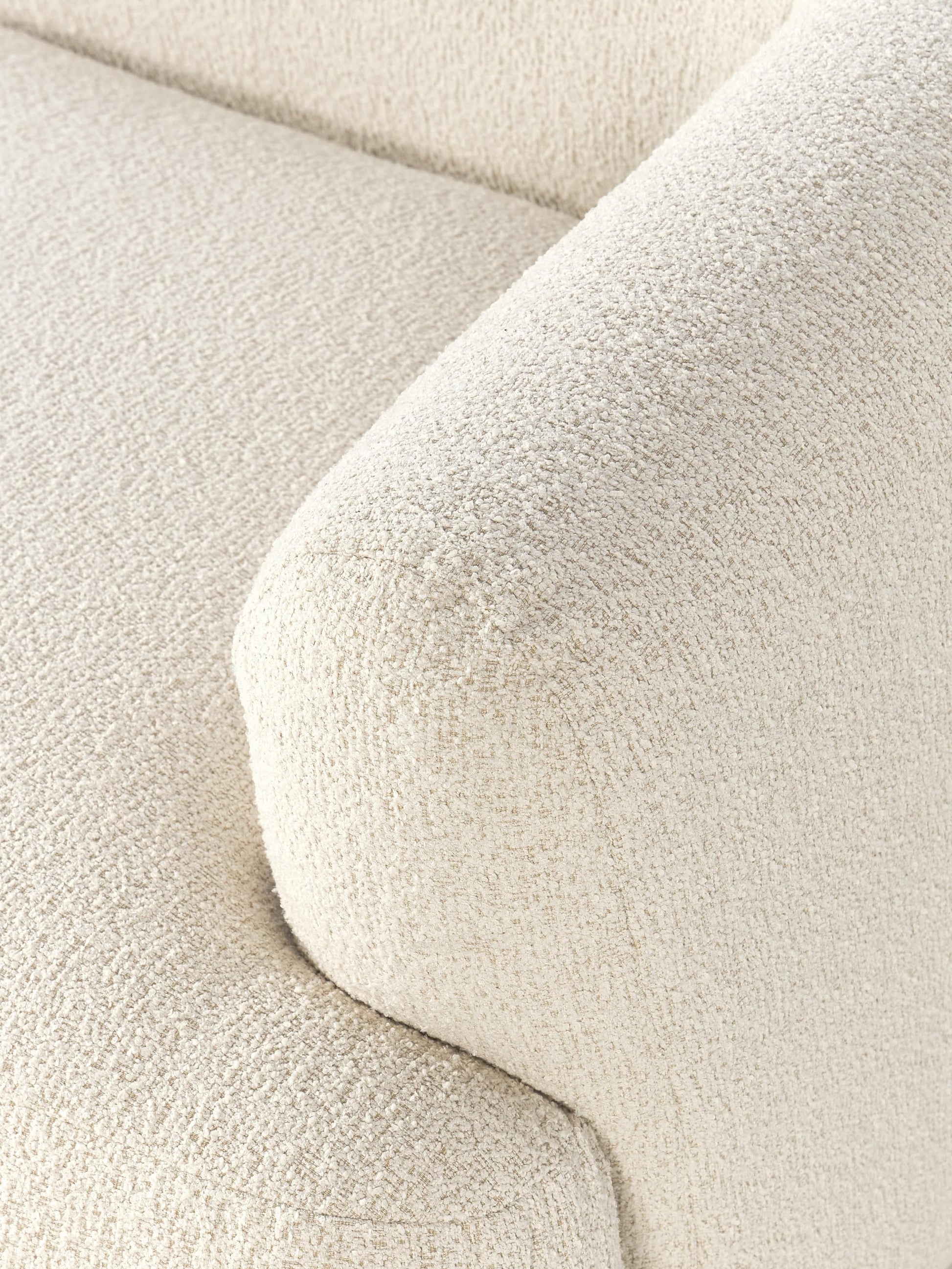 Modulare Bouclé-Chaise Sofia (2-Sitzer)