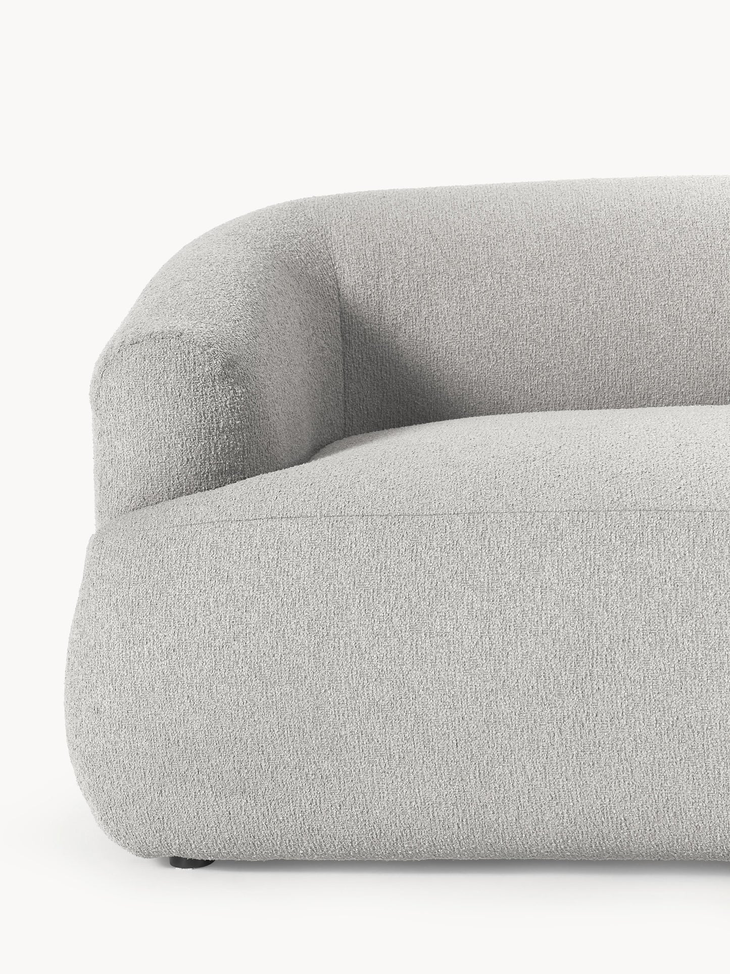 Modulares Bouclé-Sofa Sofia (3-Sitzer)
