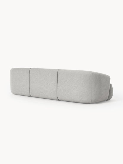 Modulares Bouclé-Sofa Sofia (3-Sitzer)