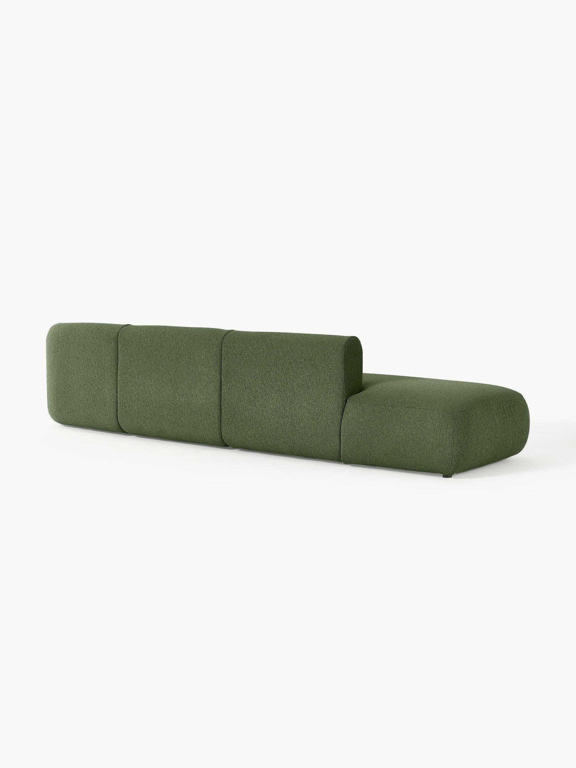 Modulare Bouclé-Chaise Sofia (2-Sitzer)