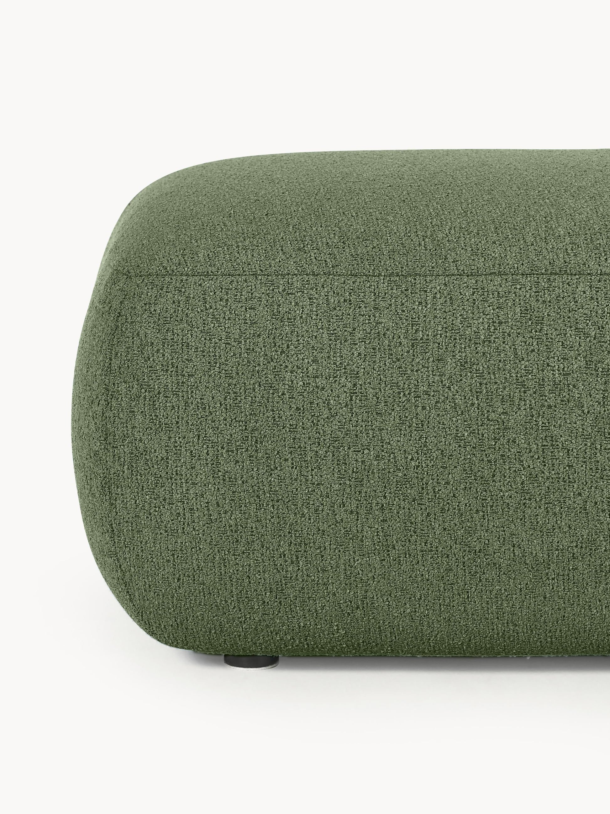 Modulare Bouclé-Chaise Sofia (2-Sitzer)