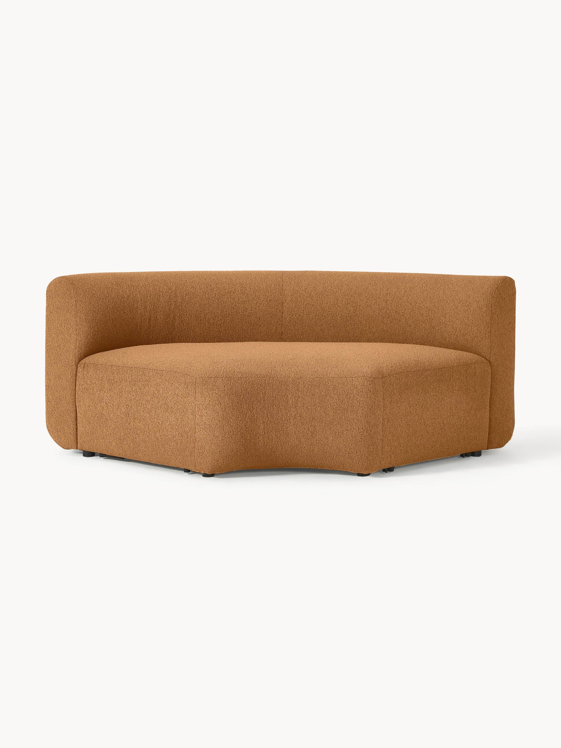 Galeriebild 1 - Rundes Bouclé-Eckmodul Sofia