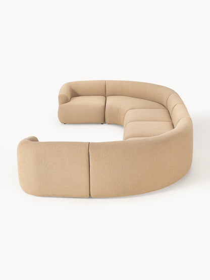 Modulares Bouclé-XL-Sofa Sofia