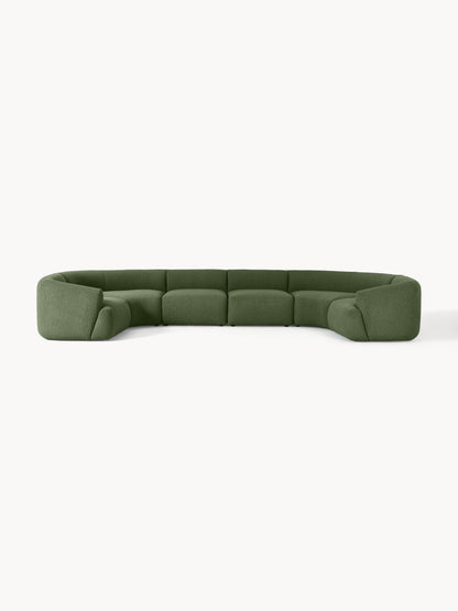 Modulares Bouclé-XL-Sofa Sofia