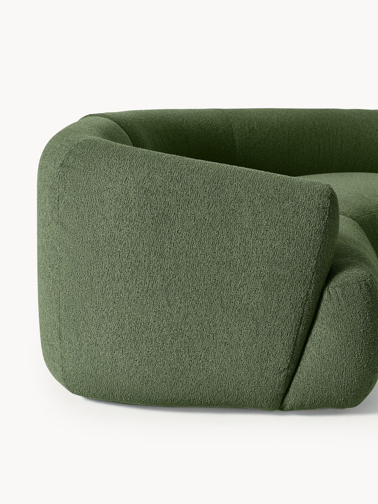 Modulares Bouclé-XL-Sofa Sofia