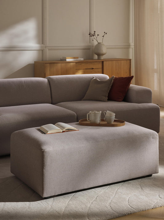 XL Sofa-Hocker Melva, B 116 x T 72 cm