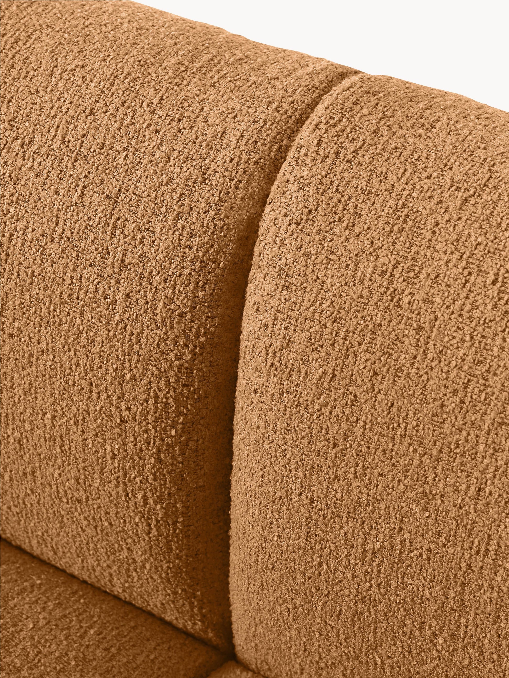 Modulares Bouclé-Sofa Sofia (3-Sitzer)
