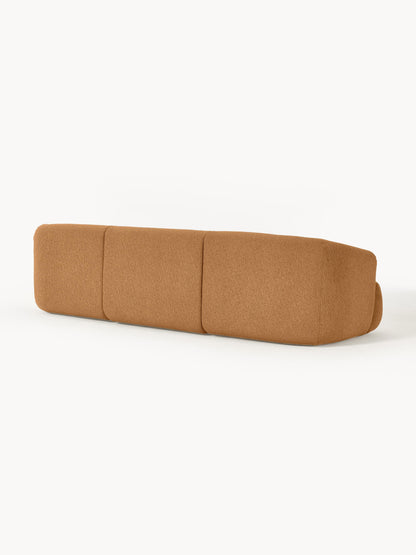 Modulares Bouclé-Sofa Sofia (3-Sitzer)