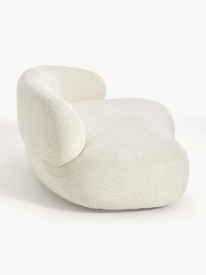 Sofa Alba (2-Sitzer) aus Teddy-Bouclé