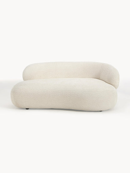 Galeriebild 1 - Sofa Alba (2-Sitzer) aus Teddy-Bouclé
