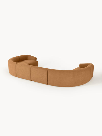 Modulares Bouclé-XL-Sofa Sofia