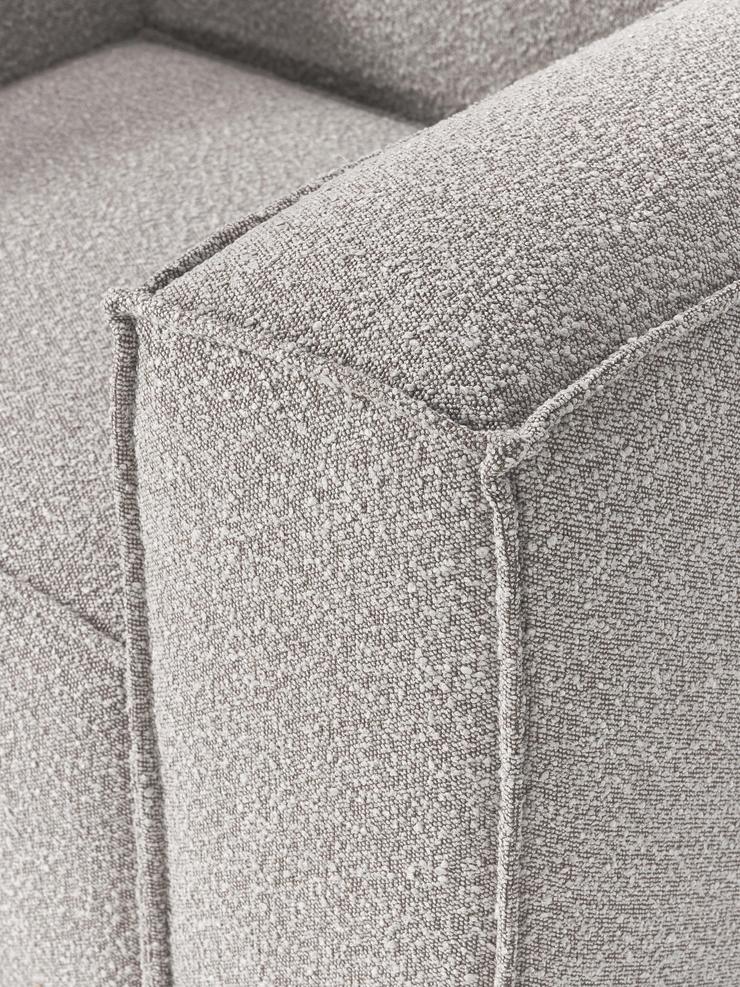 Sessel Lennon aus Bouclé