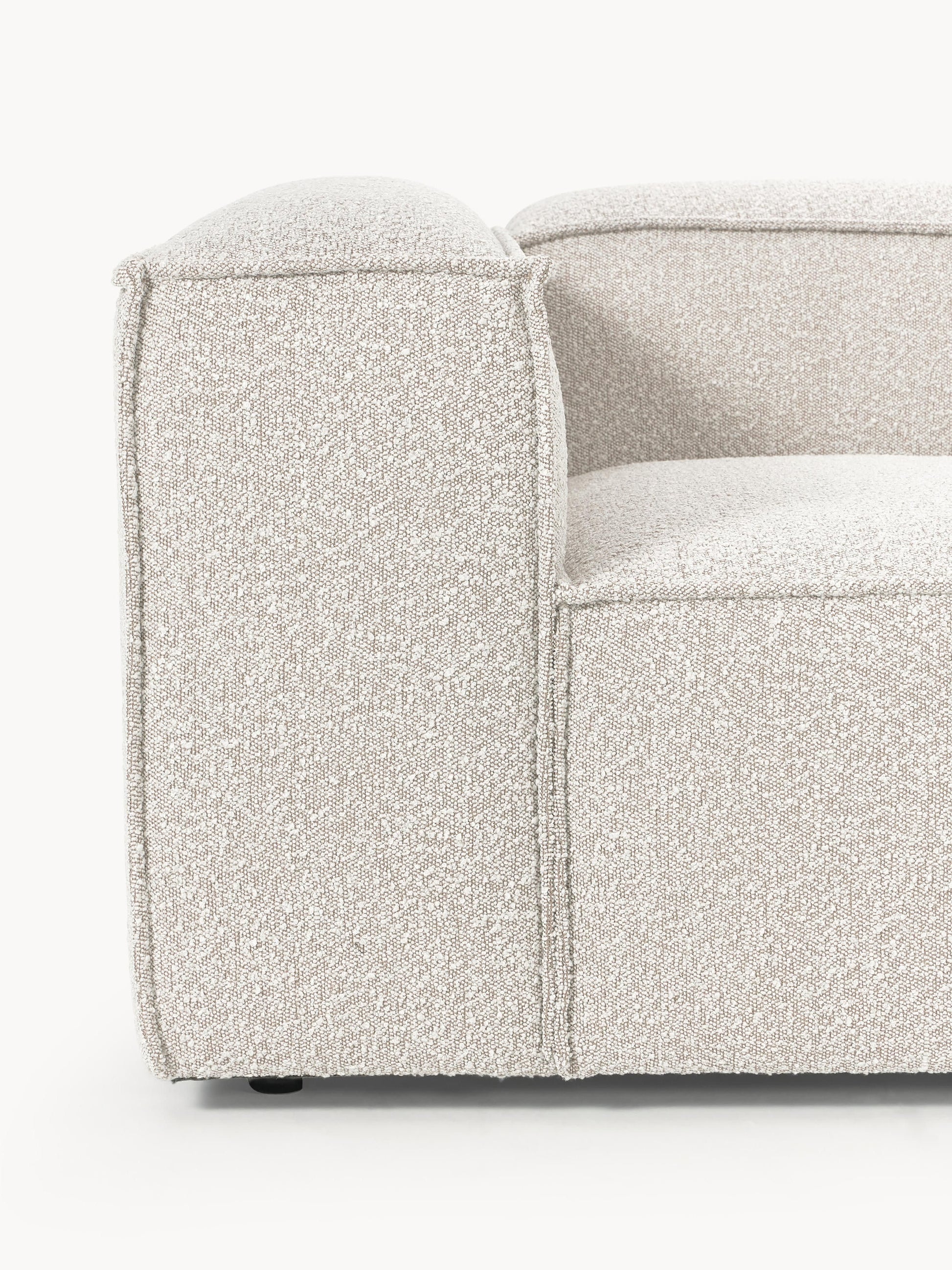 Modulares Sofa Lennon (3-Sitzer) aus Bouclé