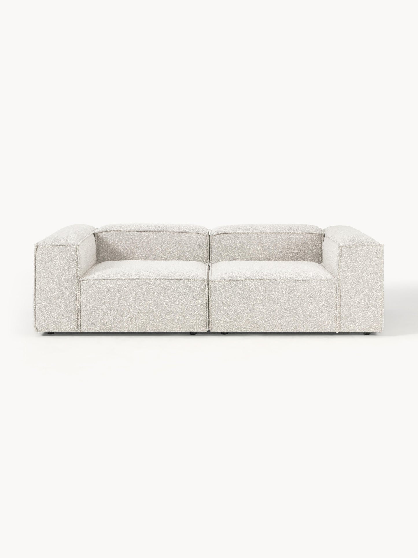 Galeriebild 1 - Modulares Sofa Lennon (3-Sitzer) aus Bouclé